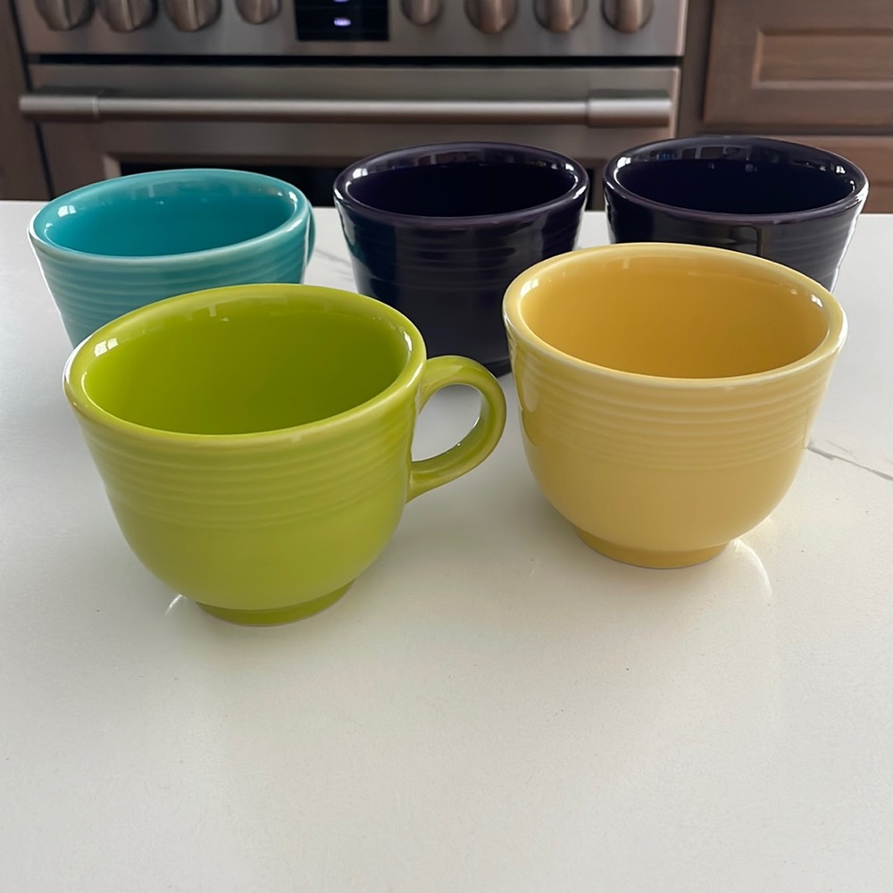 FIESTAWARE TEA CUPS